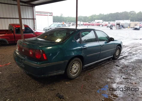 2000 Chevrolet Impala из США, поврежденный, VIN 2G1WF55E0Y9301906